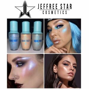 Jeffree Star Liquid Frost Highlighter Blue Blood Bundle Set